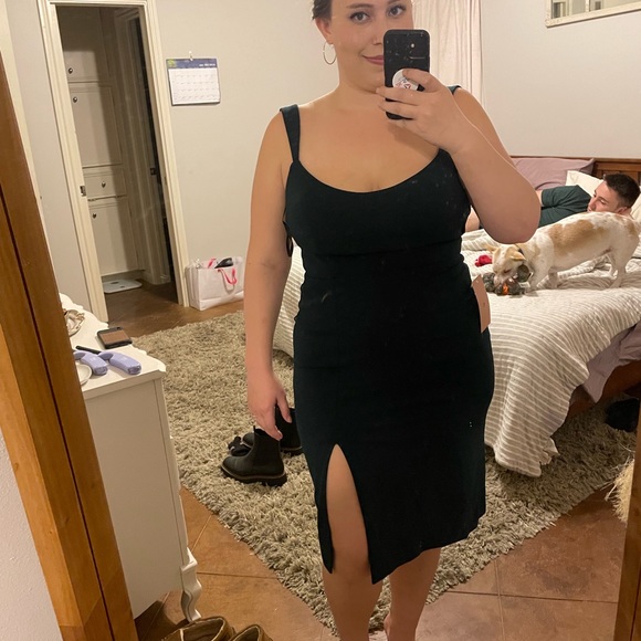 BHLDN | Dresses | Ana Crepe Midi Dress 